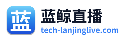 蓝鲸直播 Logo